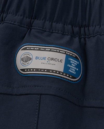 1013555-467 | MEN'S PALLADIUM LOGO BELTED STRAIGHT PANTS | SKY CAPTAIN