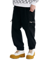 106771-008 | MEN'S LOGO COTTON CARGO PANTS | BLACK