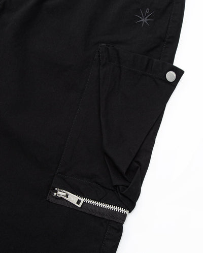 106771-008 | MEN'S LOGO COTTON CARGO PANTS | BLACK