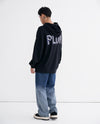 106975-008 | MEN'S PALLADIUM LOGO LOOSE FIT COTTON HOODIE | BLACK