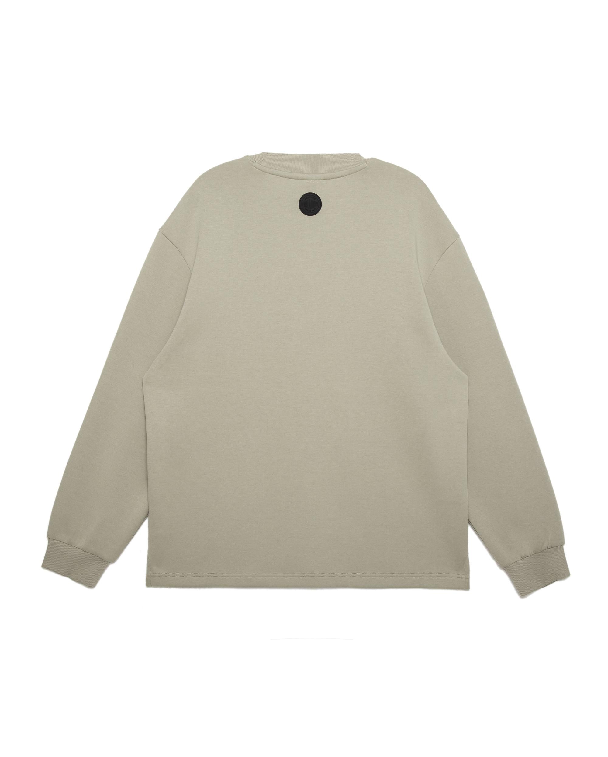 107753-027 | MEN'S PALLADIUM LOGO LOOSE FIT SWEATSHIRT | AQUA GRAY