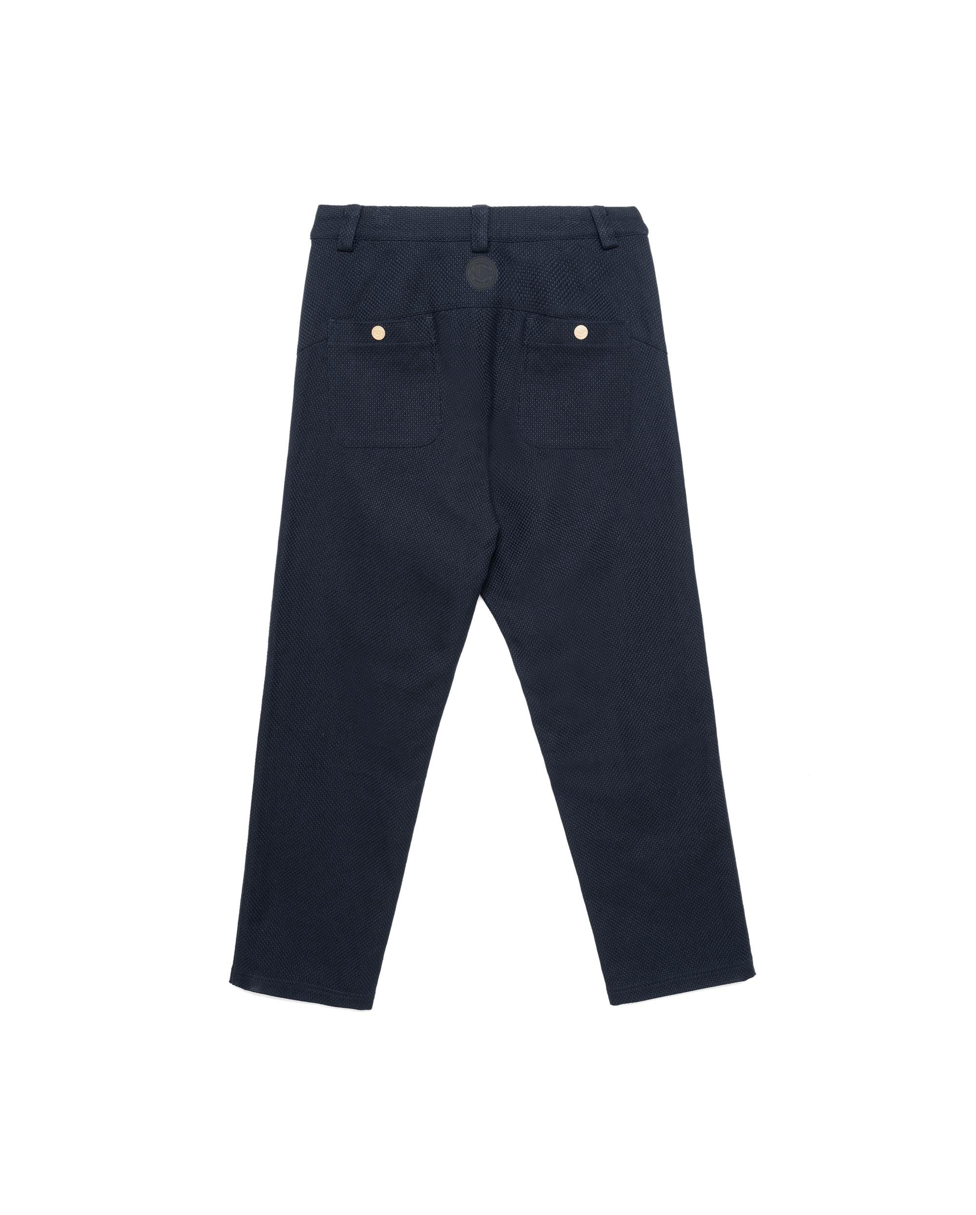 107757-482 | MEN'S PALLADIUM LOGO COTTON PANTS | DARK SAPPHIRE