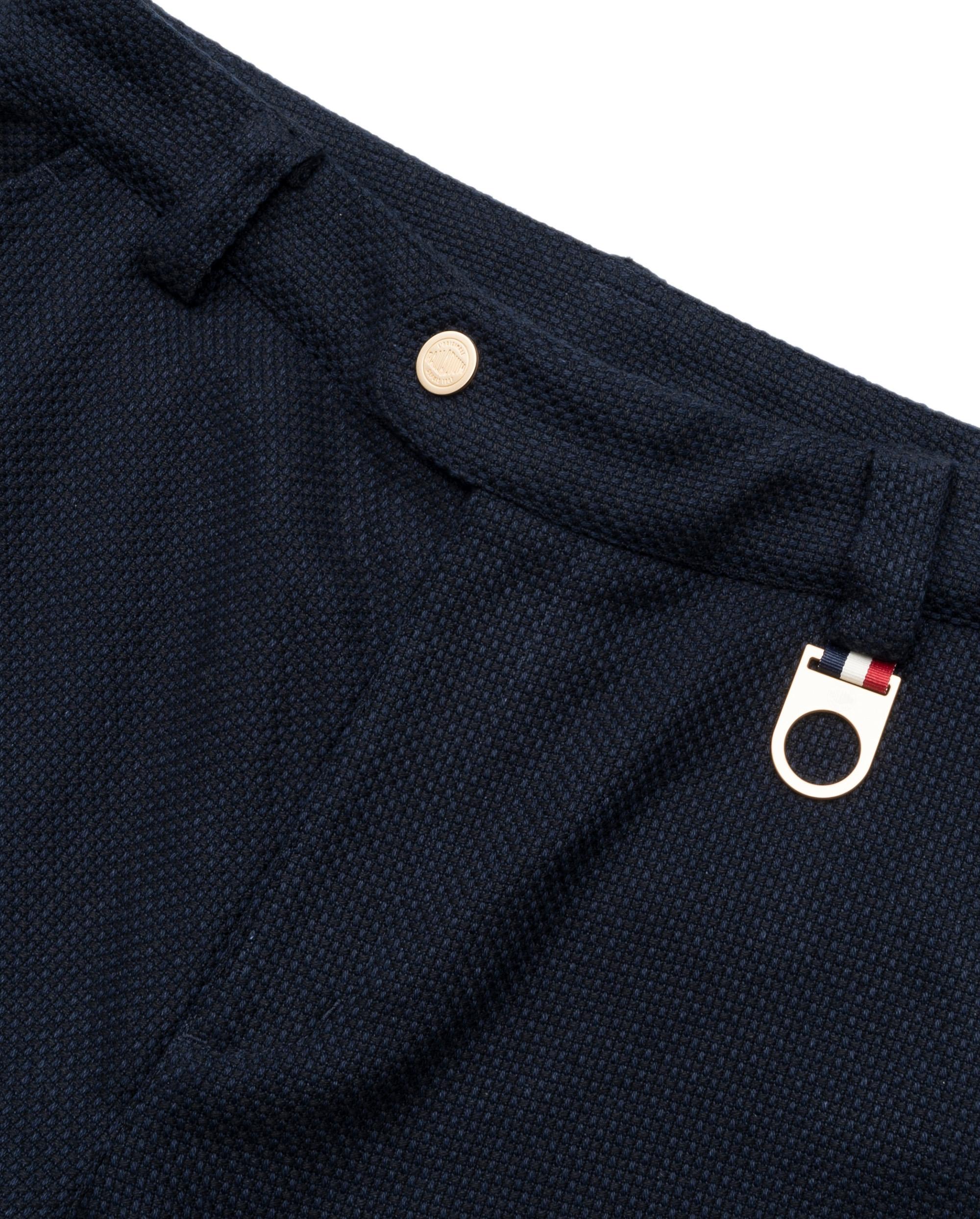 107757-482 | MEN'S PALLADIUM LOGO COTTON PANTS | DARK SAPPHIRE