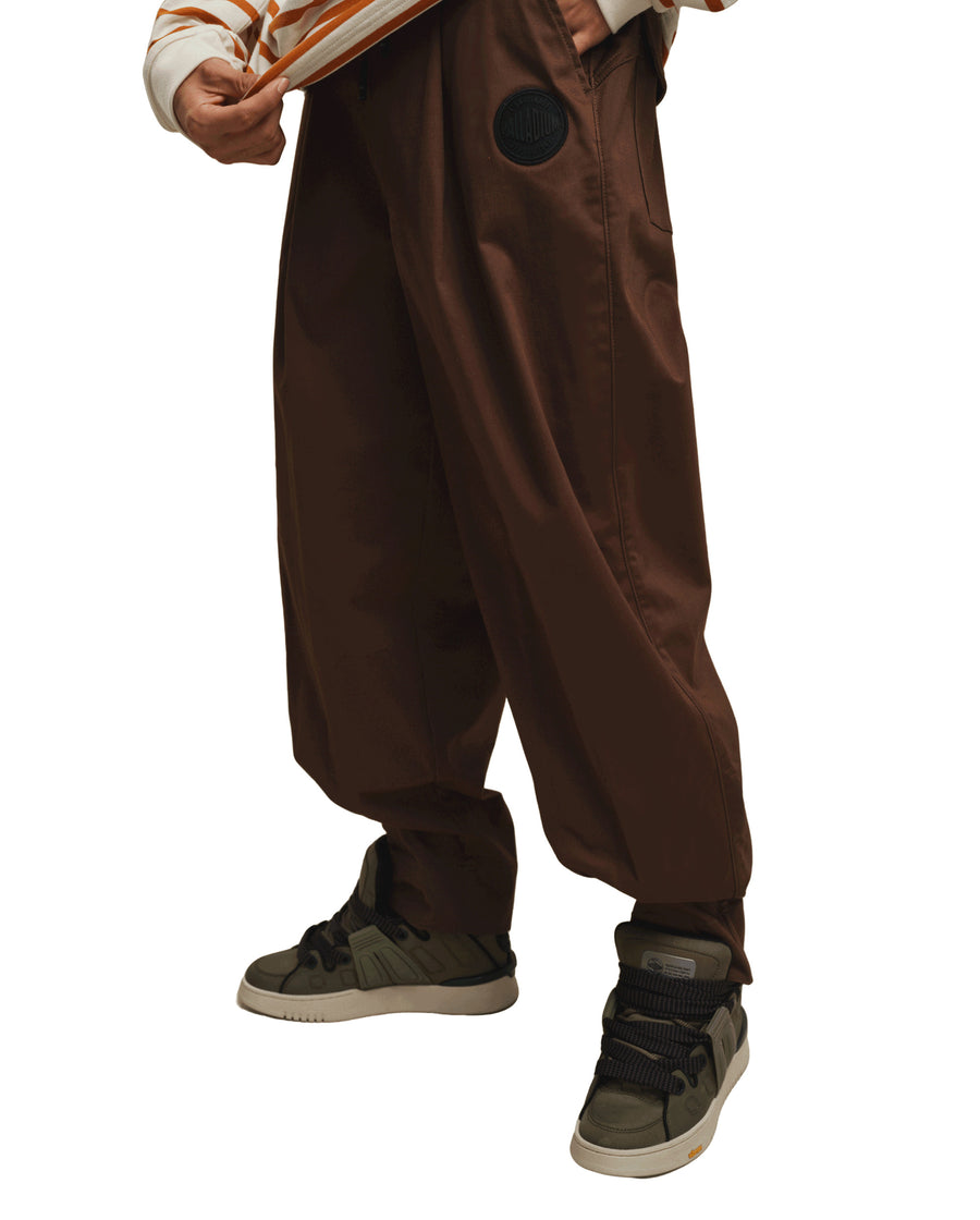 107759-298 | MEN'S PALLADIUM LOGO PANTS | COCOA