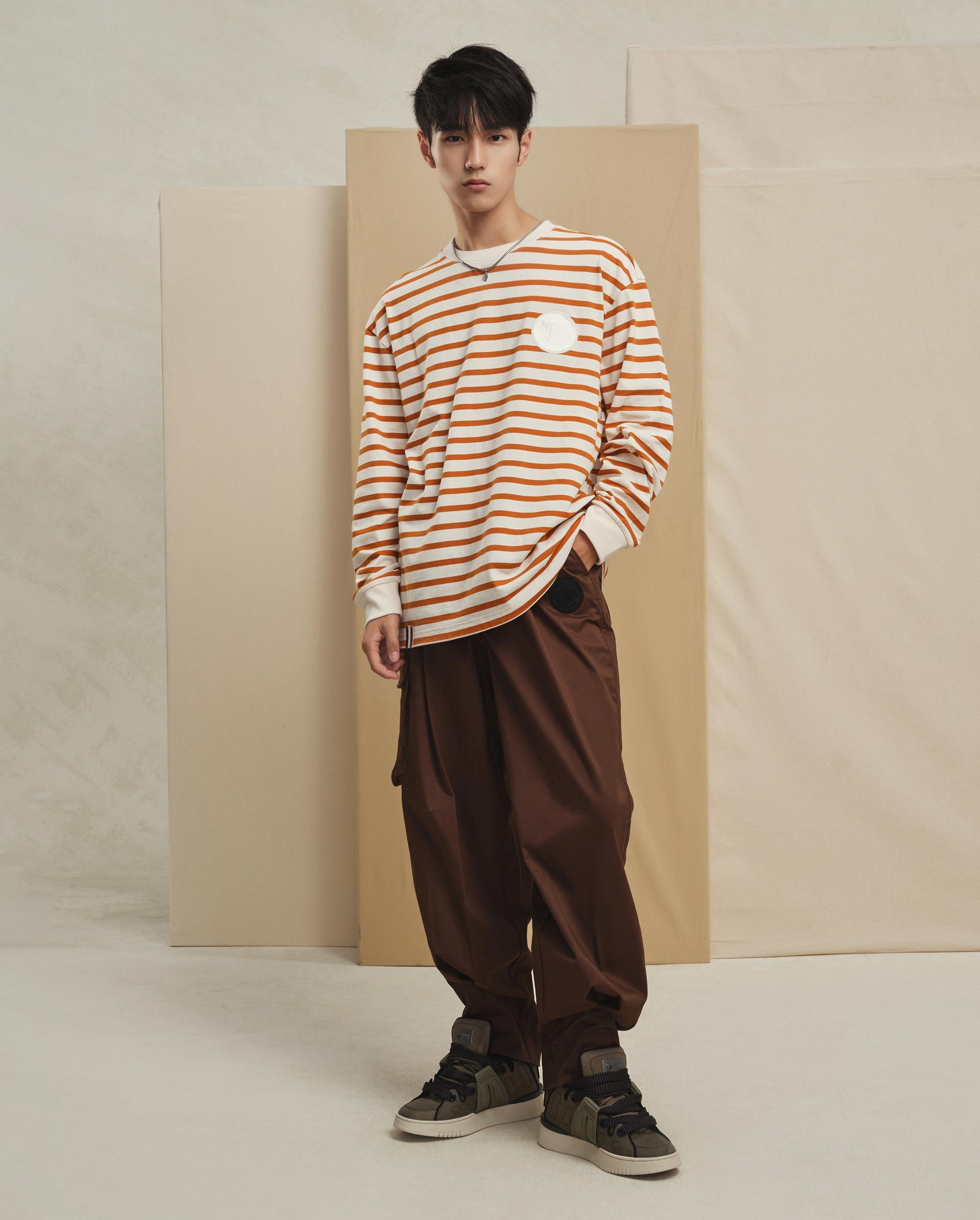 107759-298 | MEN'S PALLADIUM LOGO PANTS | COCOA