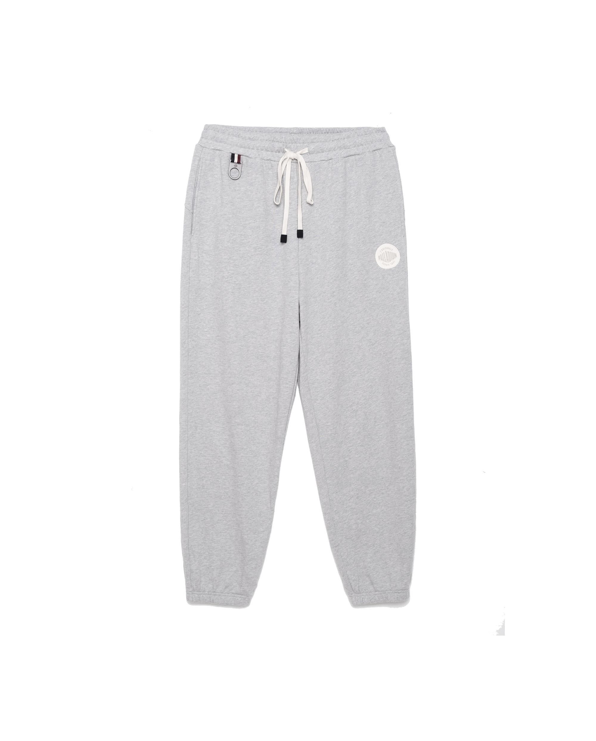 107764-031 | MEN'S PALLADIUM LOGO COTTON JOGGER PANTS | FLINT GRAY