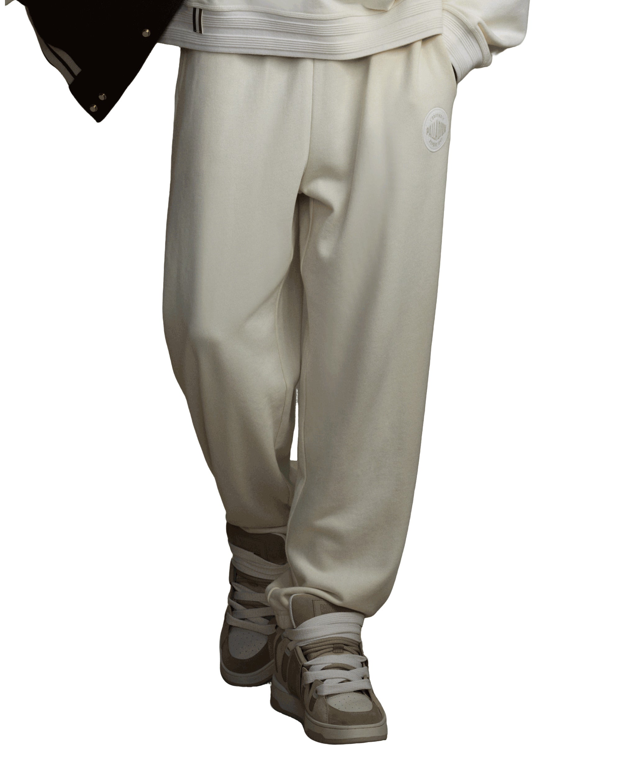 107764-295 | MEN'S PALLADIUM LOGO COTTON JOGGER PANTS | BIRCH