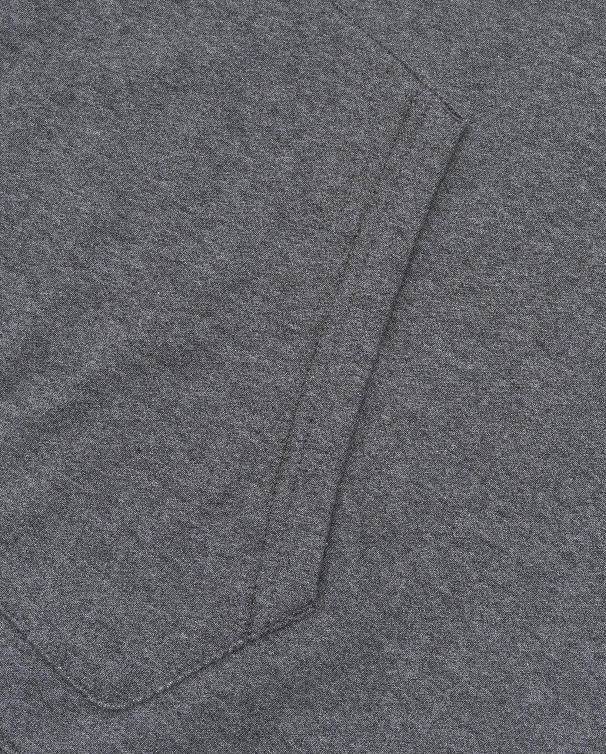 107779-036 | MEN'S PALLADIUM LOGO LOOSE FIT COTTON HOODIE | IRON GATE