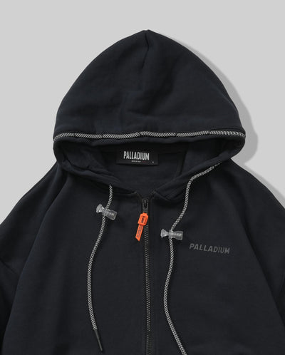 108489-009 | MEN'S PALLADIUM LOGO HOODED JACKET | ANTHRACITE