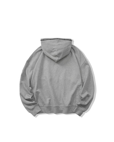 108489-034 | MEN'S PALLADIUM LOGO HOODED JACKET | HEATHER GREY