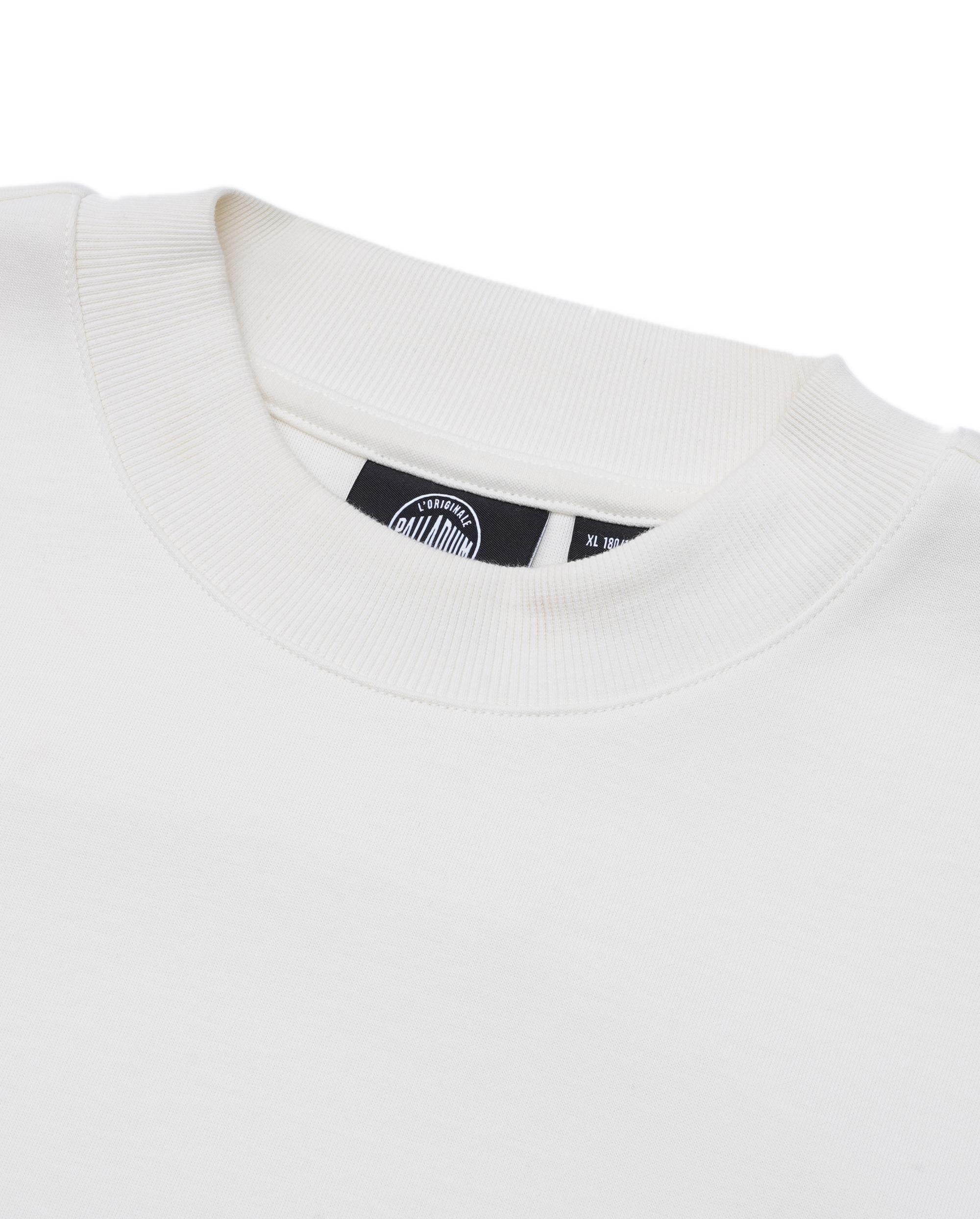 108835-262 | MEN'S PALLADIUM LOGO LOOSE FIT T-SHIRT | MARSHMALLOW