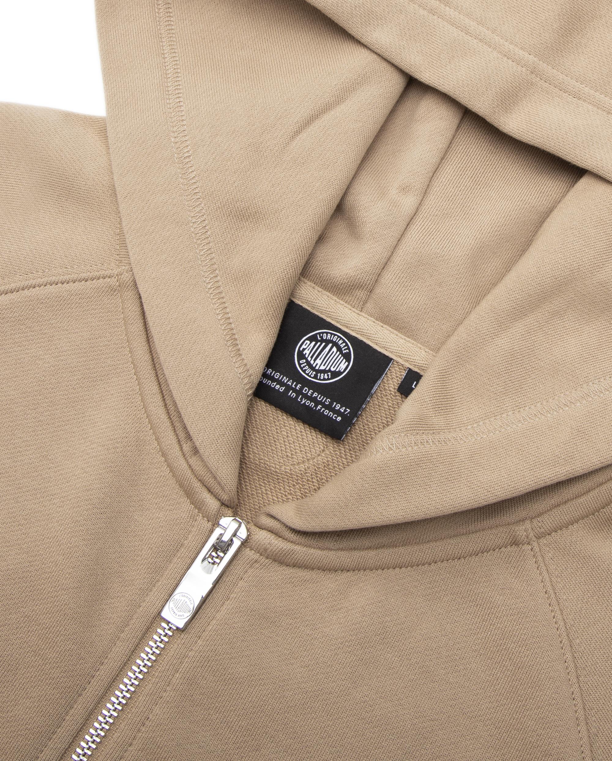 109084-270 | MEN'S LOGO LOOSE FIT COTTON HOODED JACKET | CORNSTALK