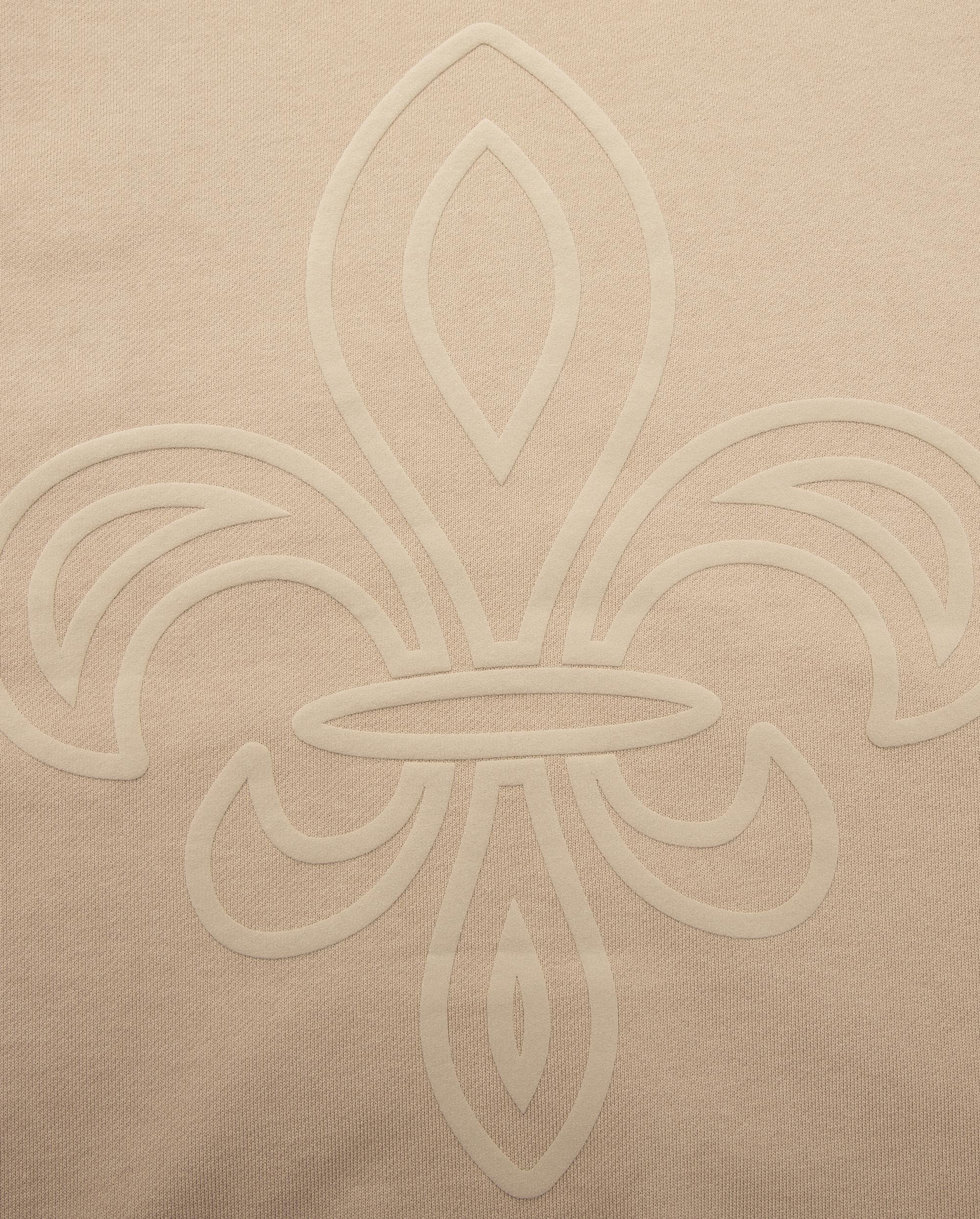 109084-270 | MEN'S LOGO LOOSE FIT COTTON HOODED JACKET | CORNSTALK