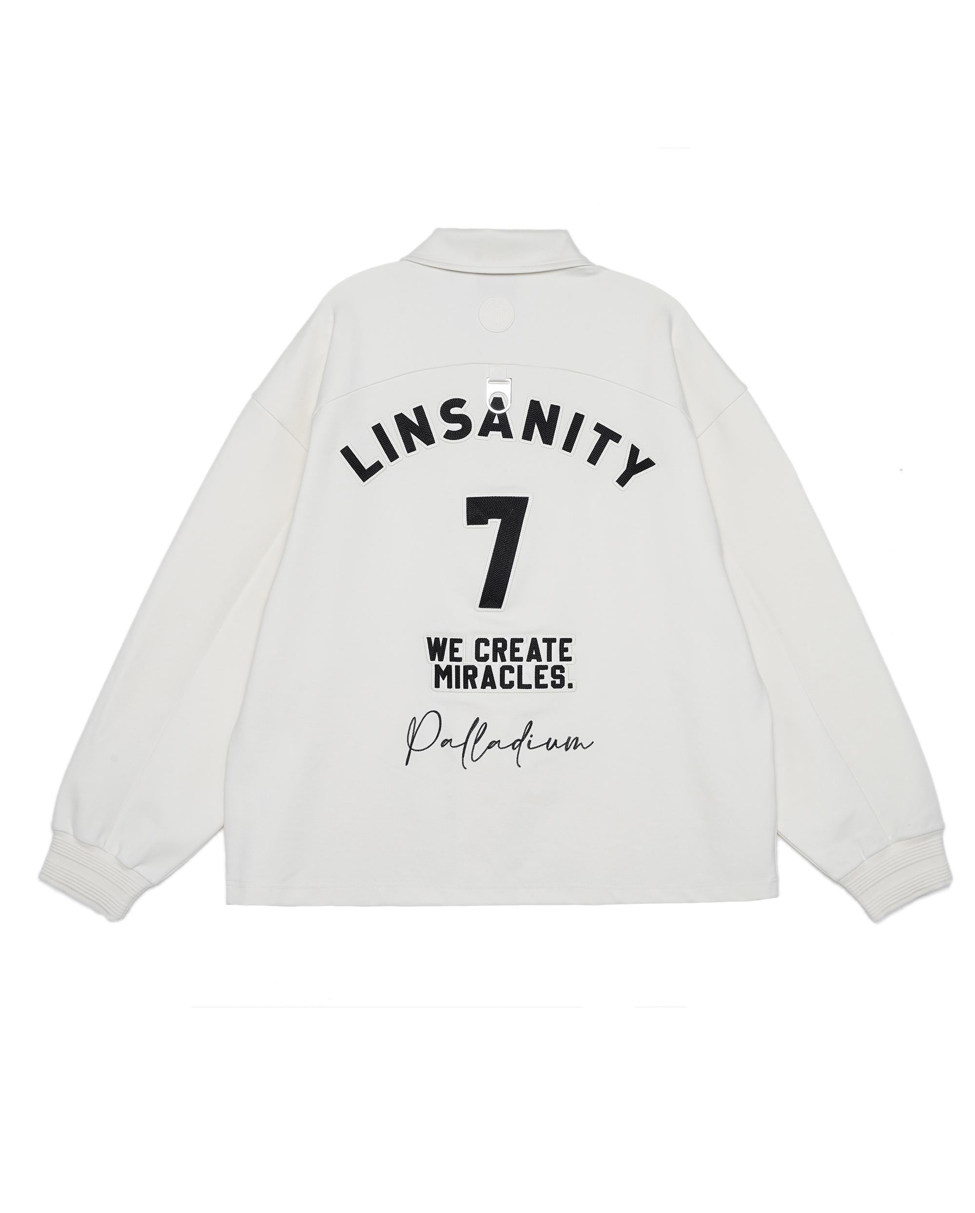 109164-232 | MEN'S PALLADIUM X JEREMY LIN LINSANITY LOGO JACKET | VANILLA ICE