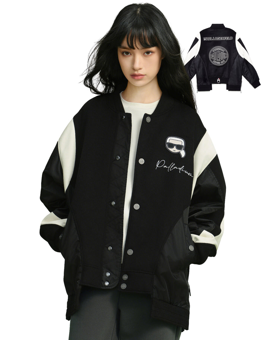 109234-032 | MEN'S PALLADIUM X KARL LAGERFELD JACKET | LEAD BLACK