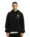 109236-032 | MEN'S PALLADIUM X KARL LAGERFELD LOOSE FIT HOODIE | LEAD BLACK