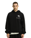 109236-032 | MEN'S PALLADIUM X KARL LAGERFELD LOOSE FIT HOODIE | LEAD BLACK