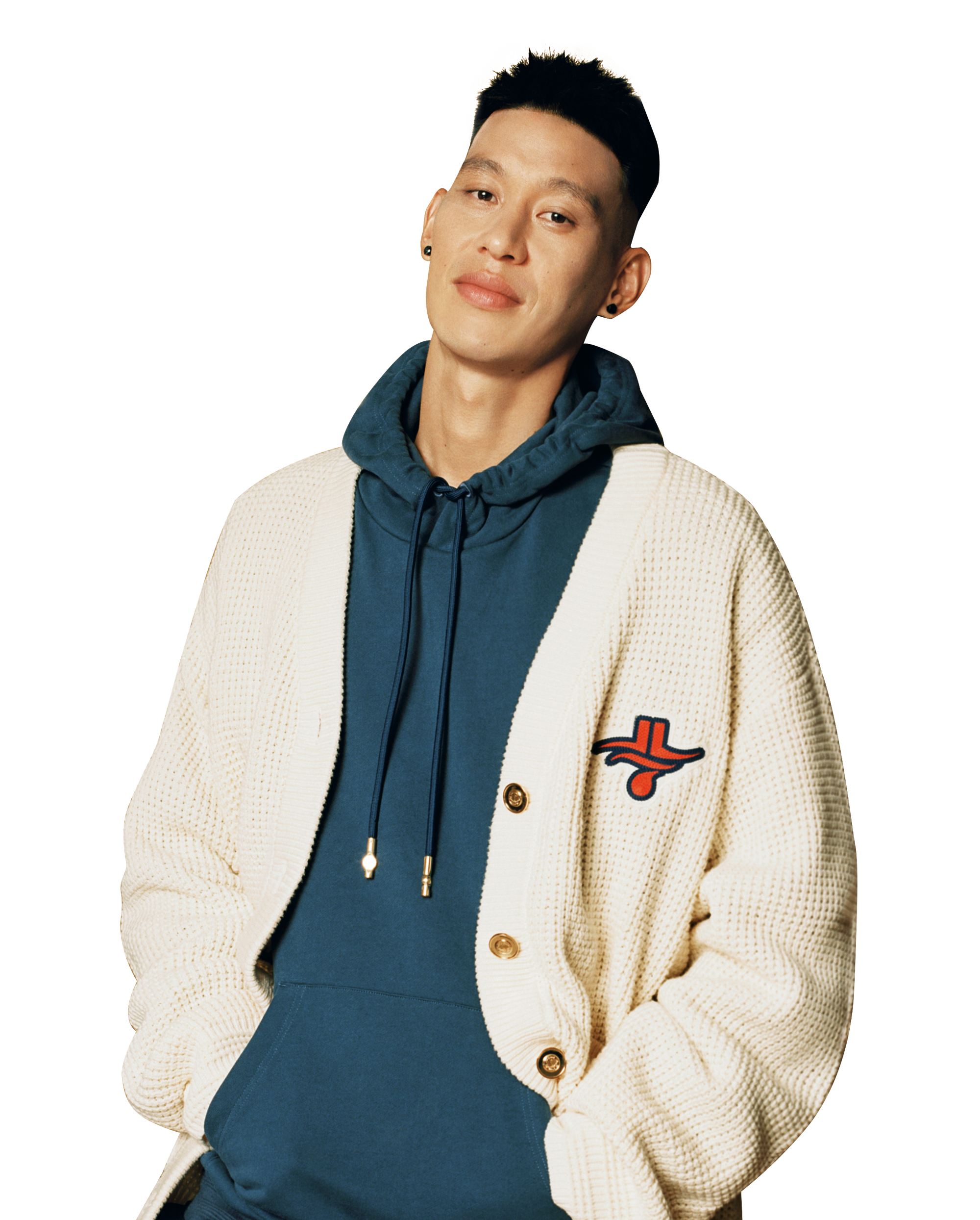 109335-232 | MEN'S PALLADIUM X JEREMY LIN LINSANITY CARIDGAN | VANILLA ICE