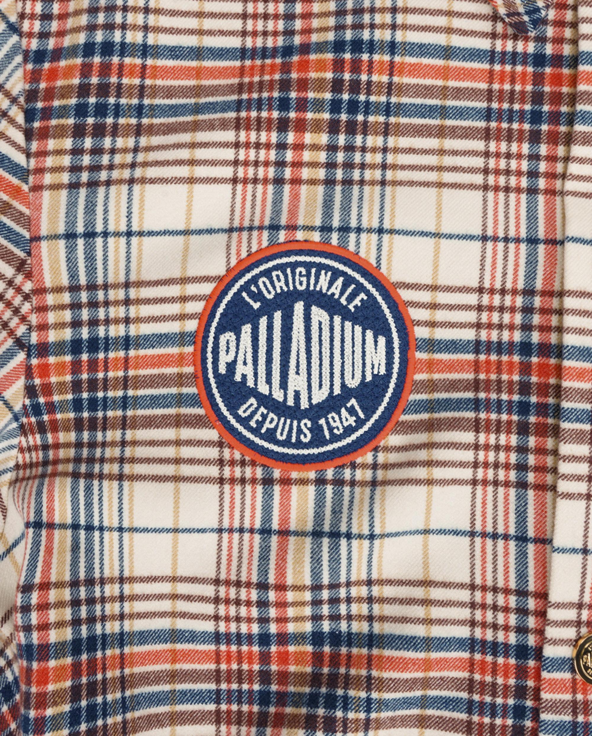 109343-800 | MEN'S PALLADIUM X JEREMY LIN LINSANITY CHECKED SHI | YELLOW/RED/BLACK