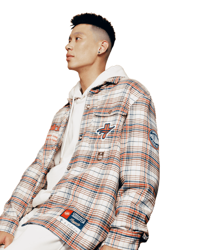 109343-800 | MEN'S PALLADIUM X JEREMY LIN LINSANITY CHECKED SHI | YELLOW/RED/BLACK