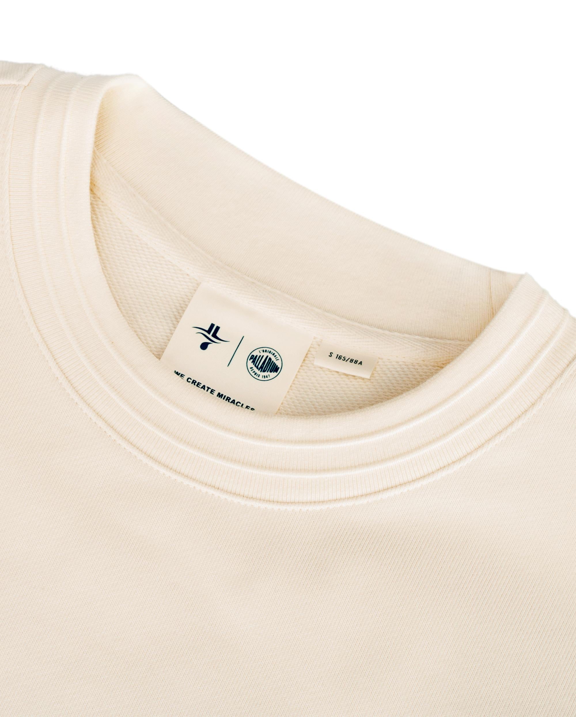 109345-232 | PALLADIUM X JEREMY LIN LINSANITY COTTON SWEATSHIRT | VANILLA ICE