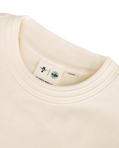 109345-232 | PALLADIUM X JEREMY LIN LINSANITY COTTON SWEATSHIRT | VANILLA ICE