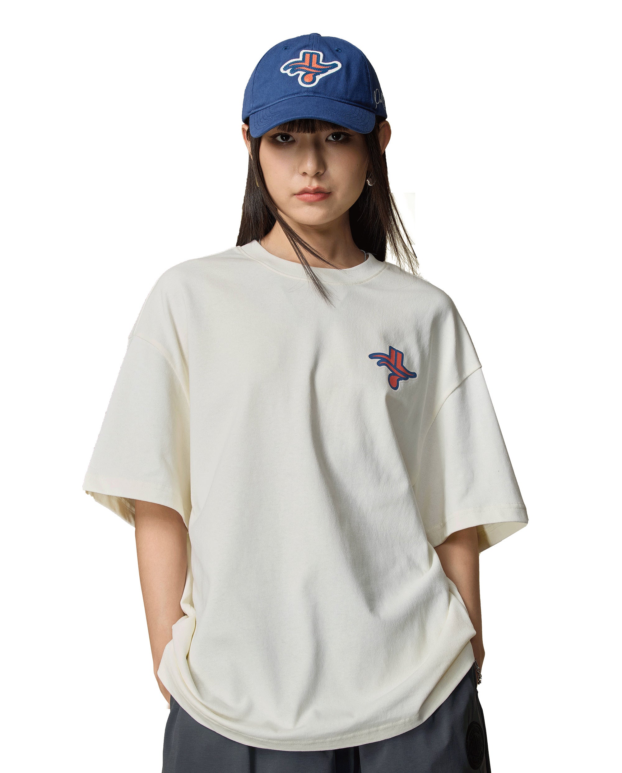 109347-232 | PALLADIUM X JEREMY LIN LINSANITY COTTON T-SHIRT | VANILLA ICE