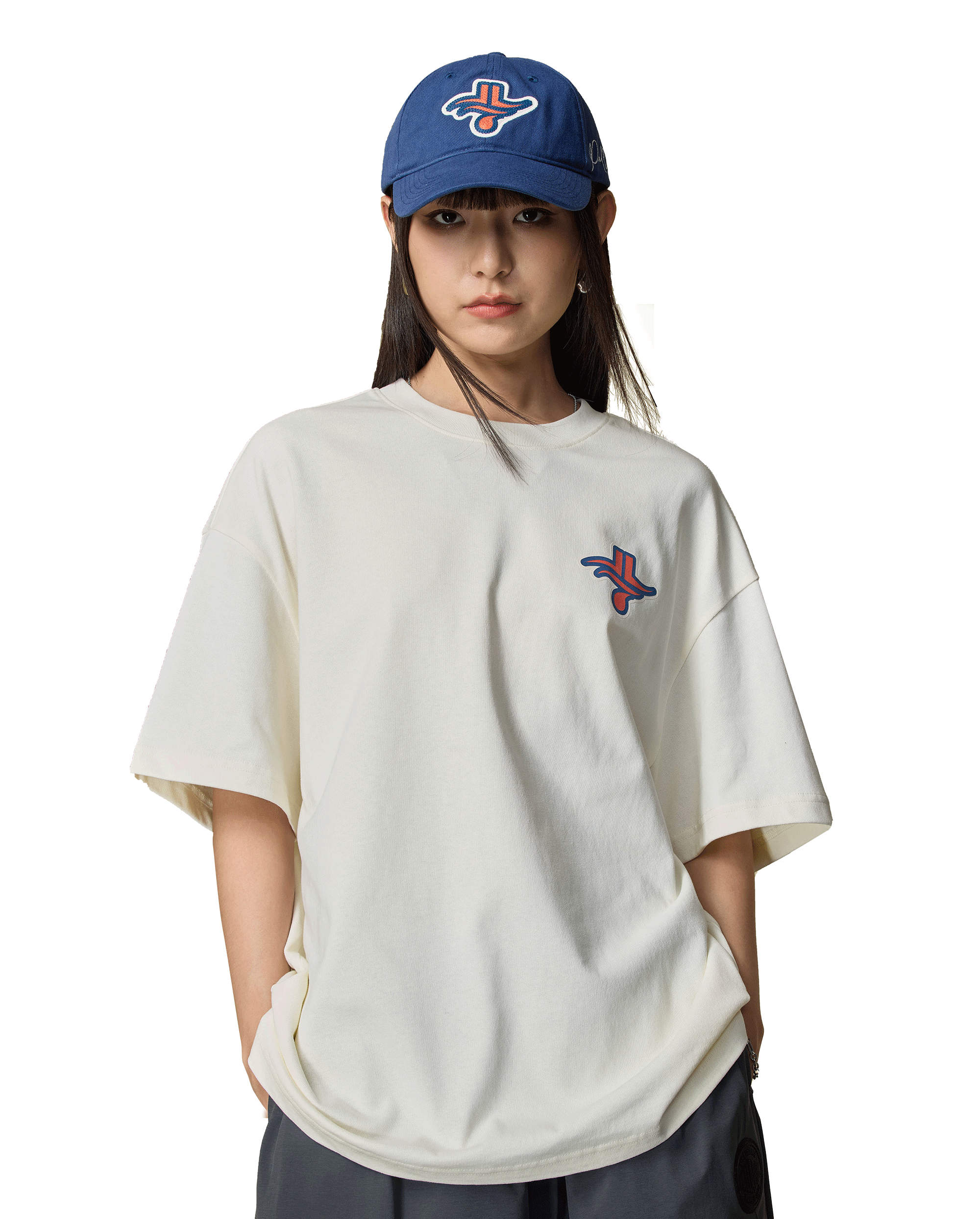 109347-232 | PALLADIUM X JEREMY LIN LINSANITY COTTON T-SHIRT | VANILLA ICE