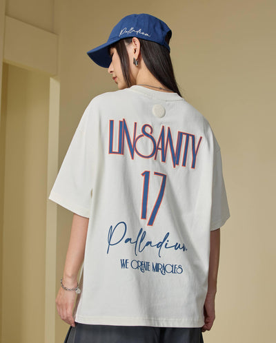 109347-232 | MEN'S PALLADIUM X JEREMY LIN LINSANITY COTTON T-SH | VANILLA ICE