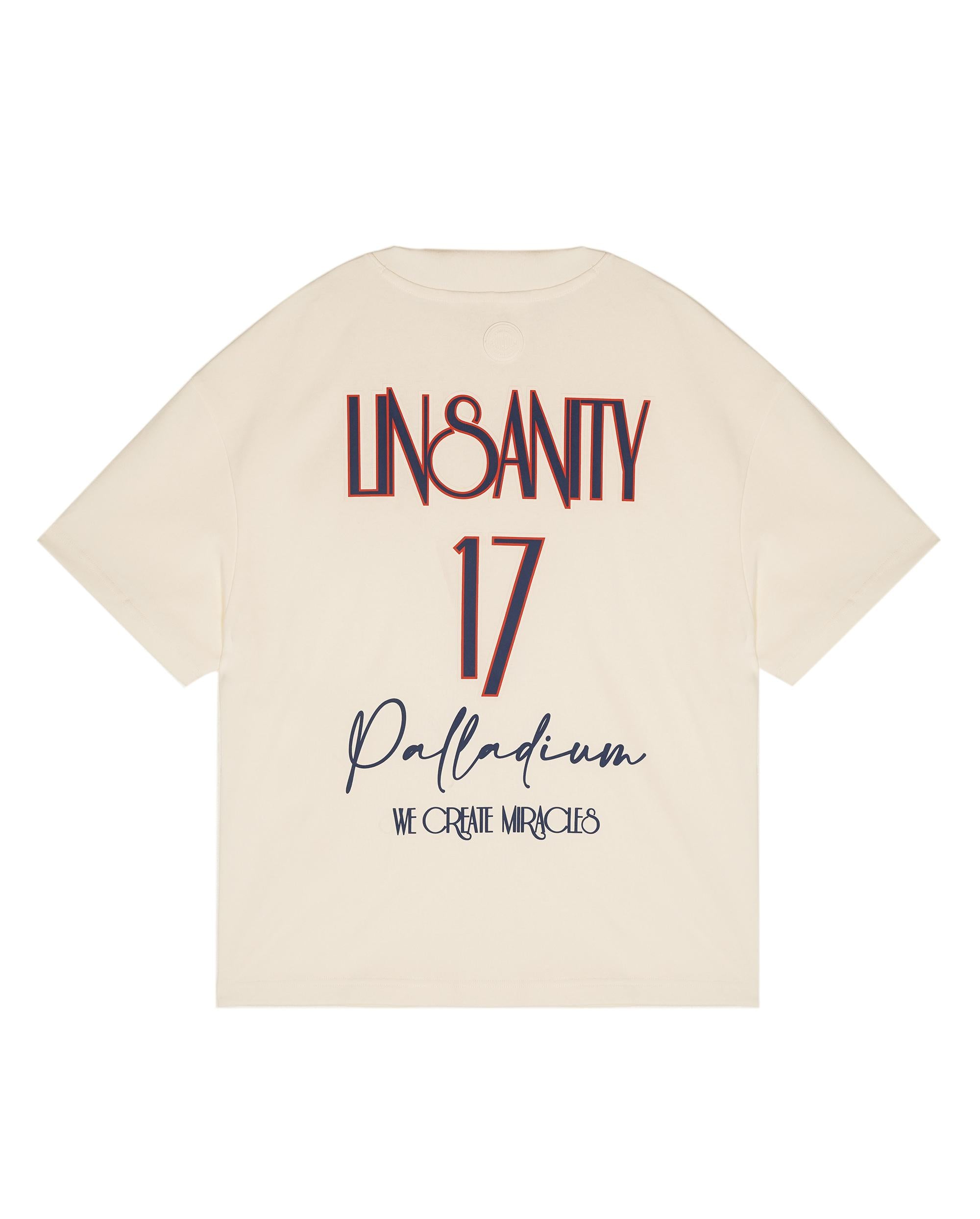 109347-232 | PALLADIUM X JEREMY LIN LINSANITY COTTON T-SHIRT | VANILLA ICE