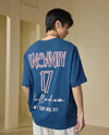 109347-478 | MEN'S PALLADIUM X JEREMY LIN LINSANITY COTTON T-SH | BLUE WING TEAL