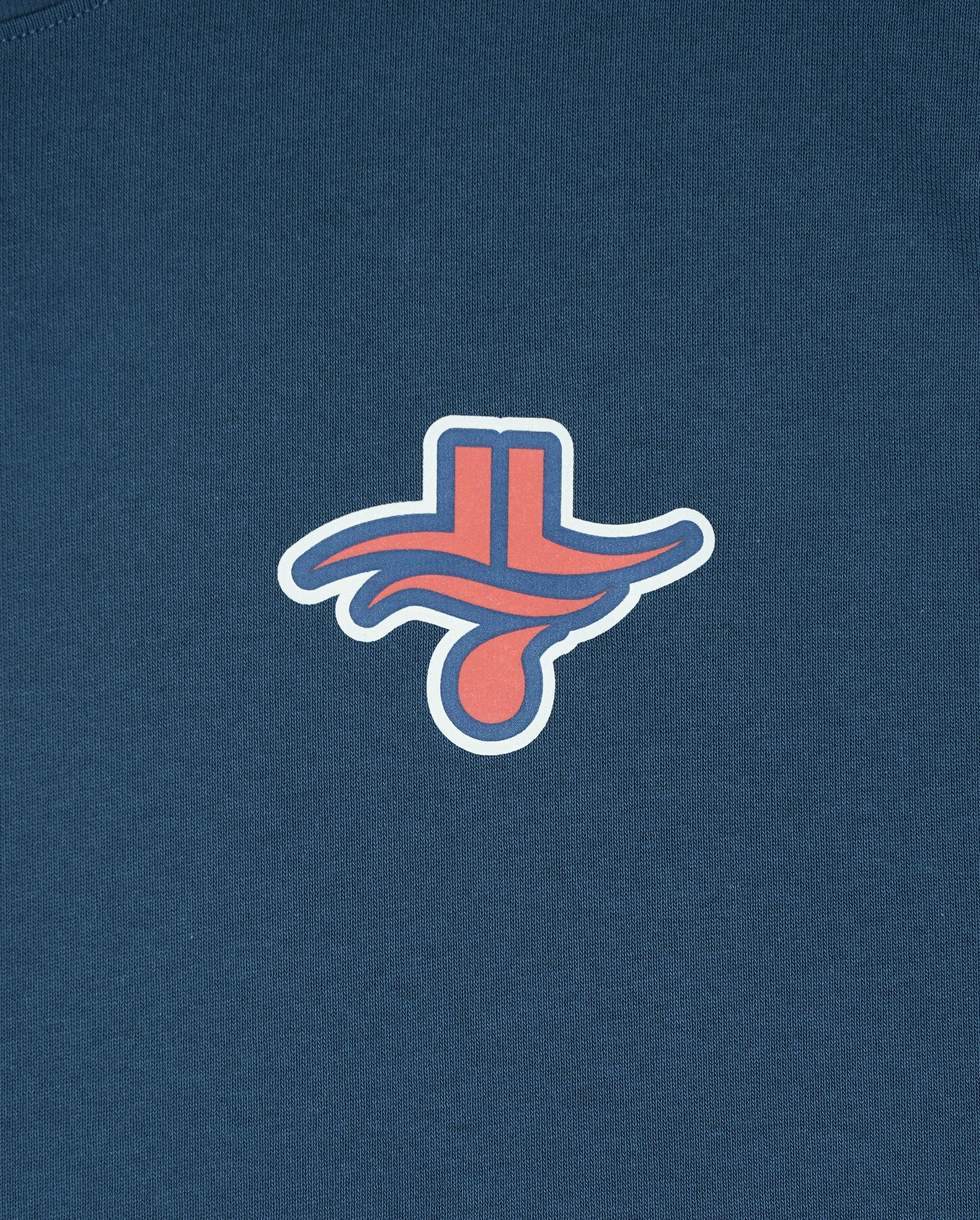 109347-478 | PALLADIUM X JEREMY LIN LINSANITY COTTON T-SHIRT | BLUE WING TEAL