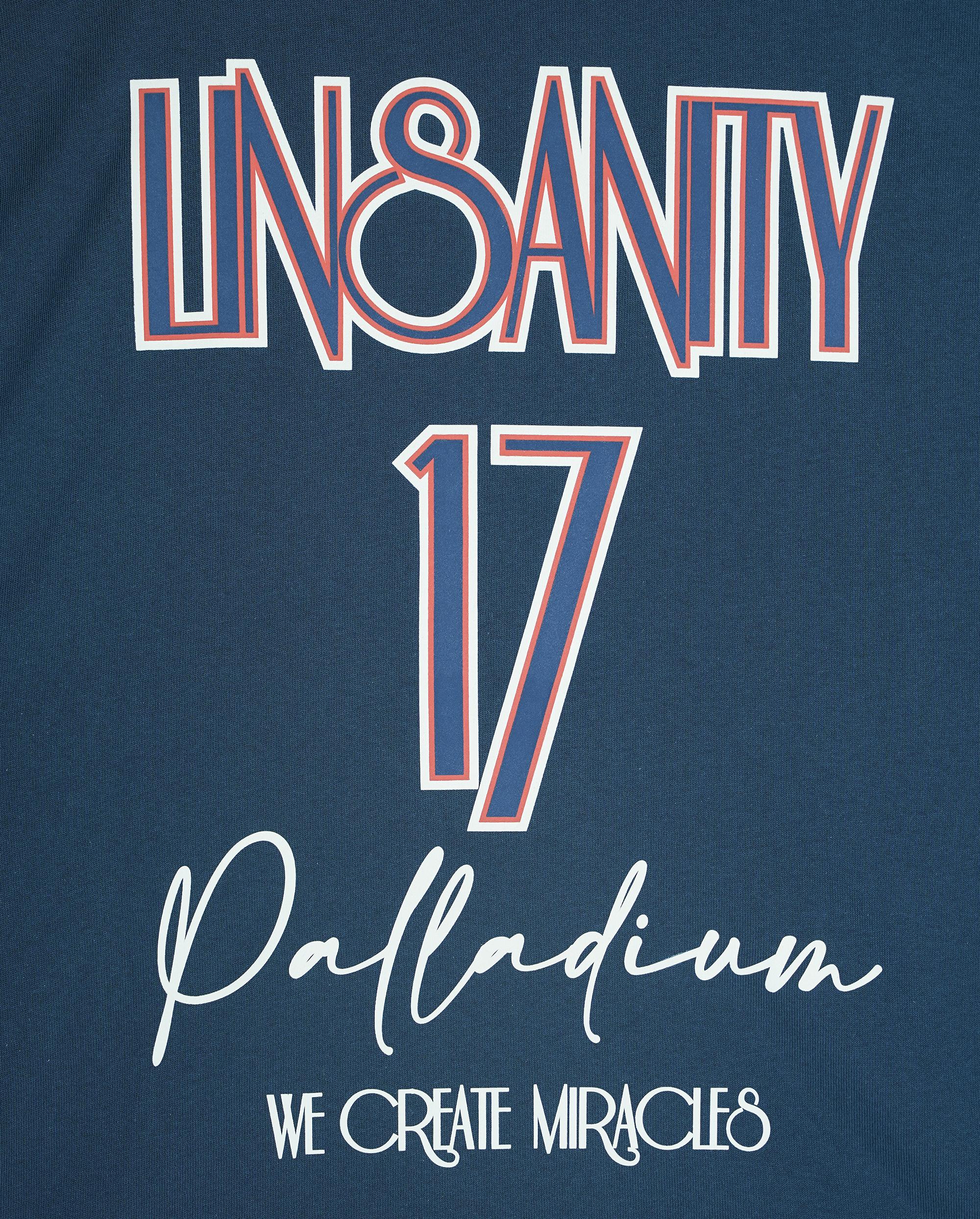 109347-478 | PALLADIUM X JEREMY LIN LINSANITY COTTON T-SHIRT | BLUE WING TEAL