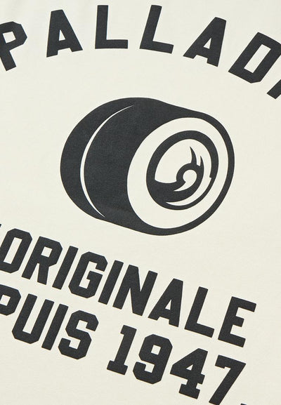 109644-232 | MEN'S HERITAGE PALLADIUM LOGO LOOSE FIT COTTON T-S | VANILLA ICE