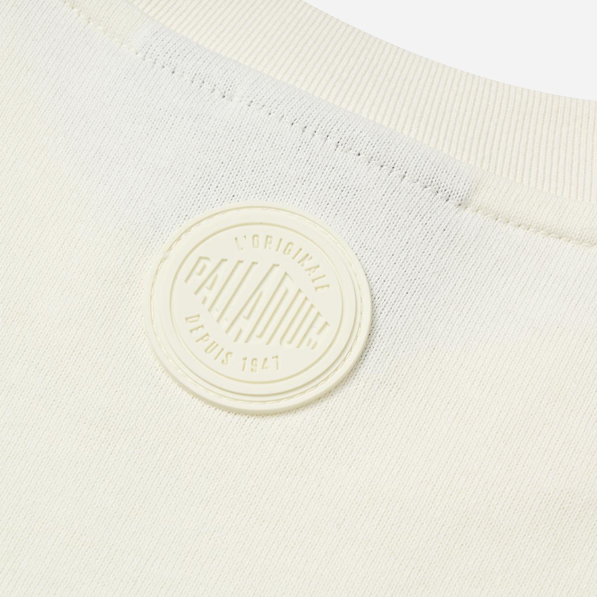 109647-262 | MEN'S VINTAGE PALLADIUM LOGO LOOSE FIT COTTON T-SH | MARSHMALLOW