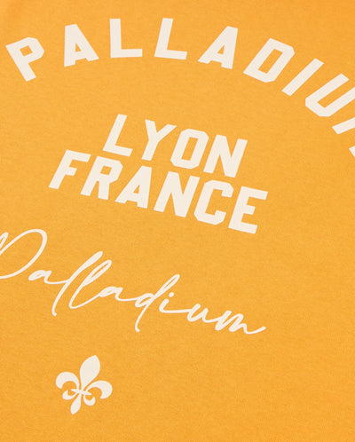 109647-706 | MEN'S VINTAGE PALLADIUM LOGO LOOSE FIT COTTON T-SH | SUNFLOWER