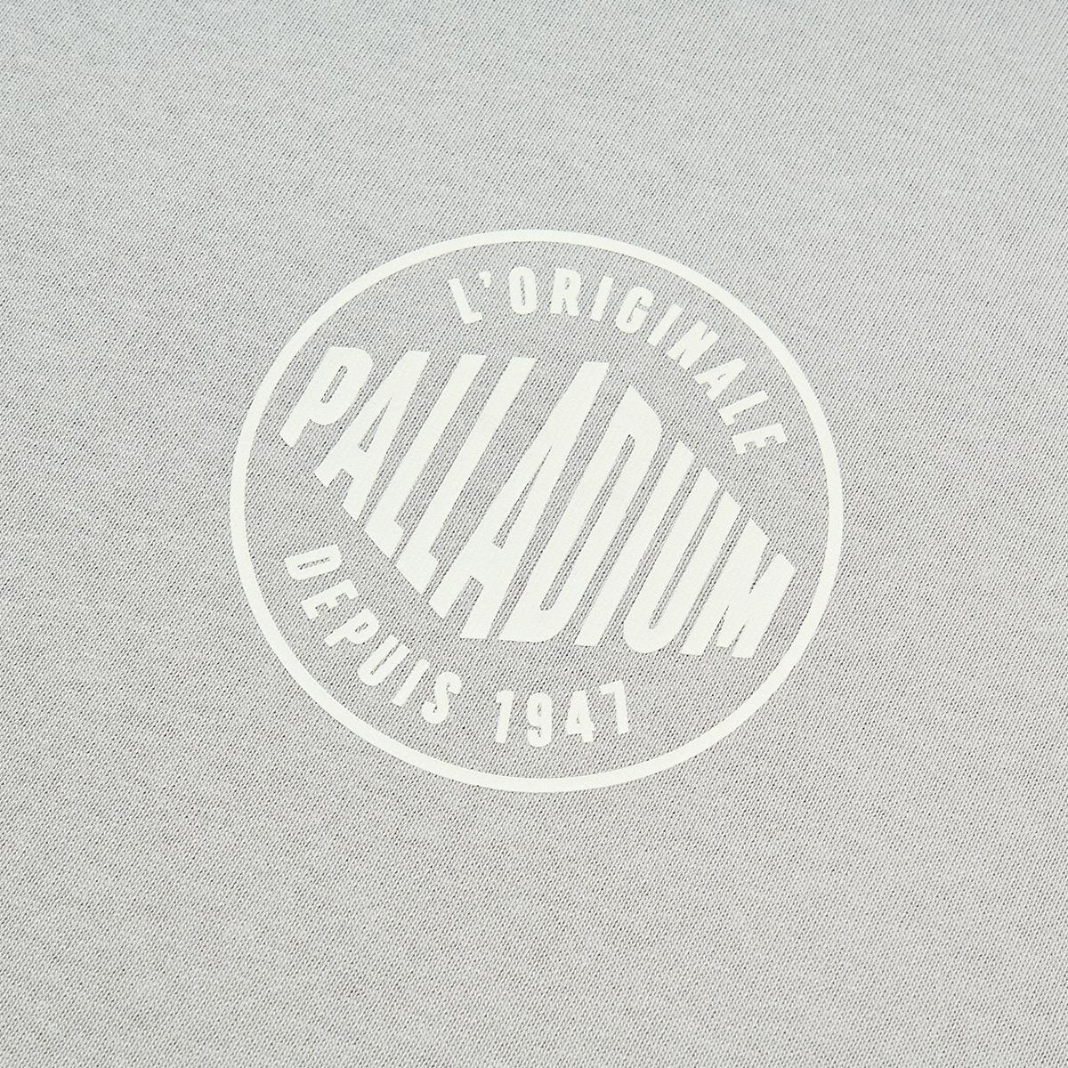 109648-031 | MEN'S VINTAGE PALLADIUM LOGO LOOSE FIT COTTON T-SH | FLINT GRAY