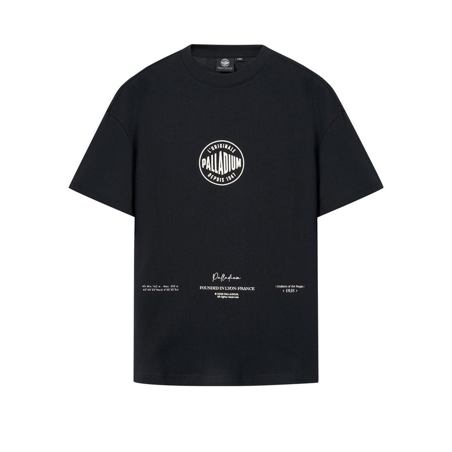 109648-032 | MEN'S VINTAGE PALLADIUM LOGO LOOSE FIT COTTON T-SH | TAP SHOE