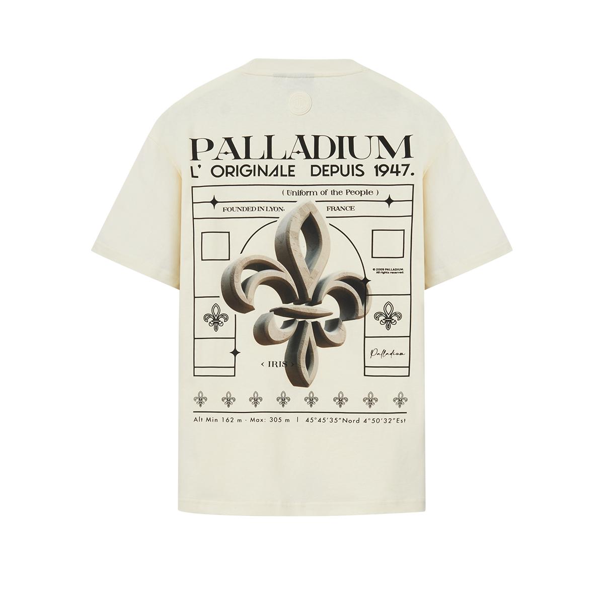 109648-232 | MEN'S VINTAGE PALLADIUM LOGO LOOSE FIT COTTON T-SH | VANILLA ICE