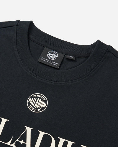 109650-032 | MEN'S IRIS THEME PRINTED LOOSE FIT COTTON T-SHIRT | TAP SHOE