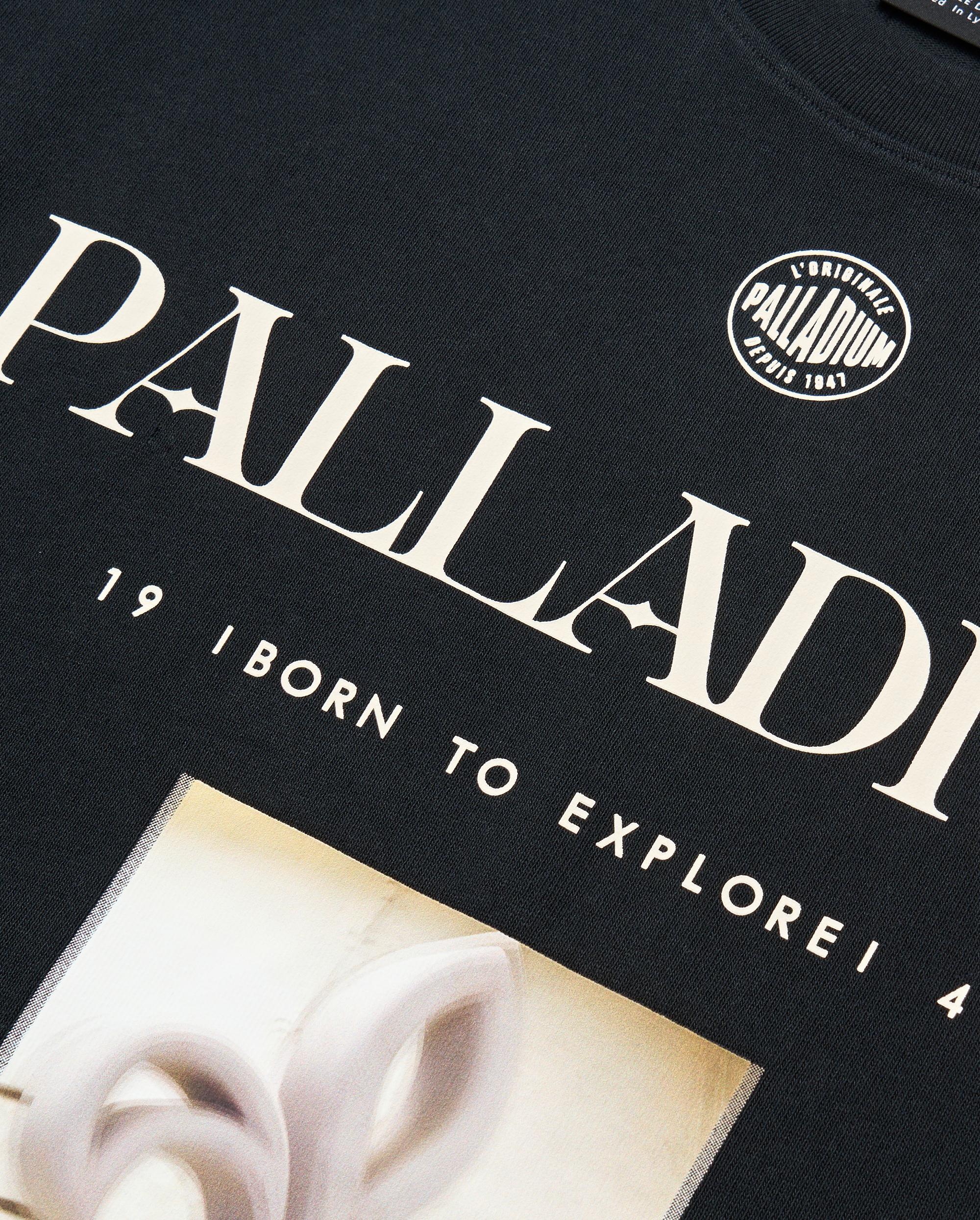 109650-032 | MEN'S IRIS THEME PRINTED LOOSE FIT COTTON T-SHIRT | TAP SHOE