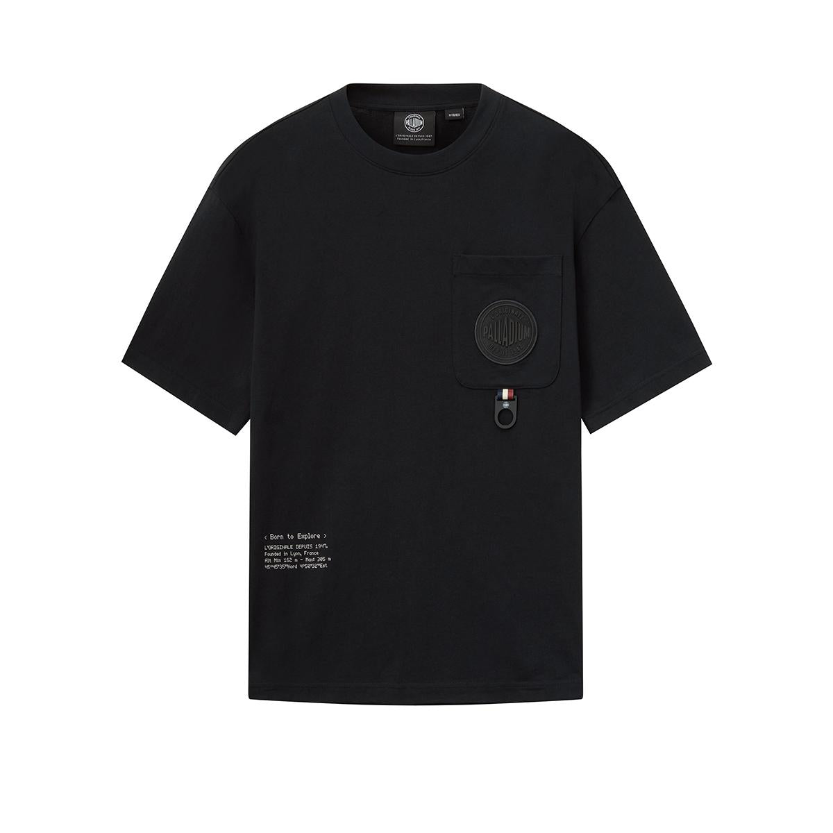 109653-032 | MEN'S URBAN PALLADIUM LOGO LOOSE FIT COTTON POCKET | TAP SHOE