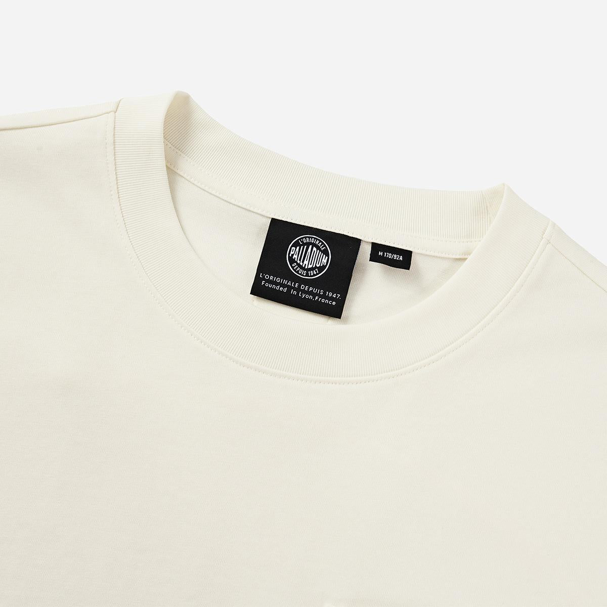 109653-262 | MEN'S URBAN PALLADIUM LOGO LOOSE FIT COTTON POCKET | MARSHMALLOW