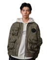 109654-367 | MEN'S PALLADIUM LOGO BOMBER JACKET | TEA LEAF