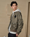 109654-367 | MEN'S PALLADIUM LOGO BOMBER JACKET | TEA LEAF