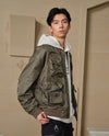 109654-367 | MEN'S PALLADIUM LOGO BOMBER JACKET | TEA LEAF