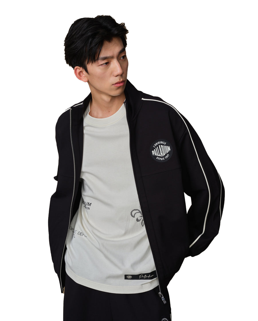 109658-032 | MEN'S PALLADIUM LOGO SIDE STRIPED JACKET | TAP SHOE