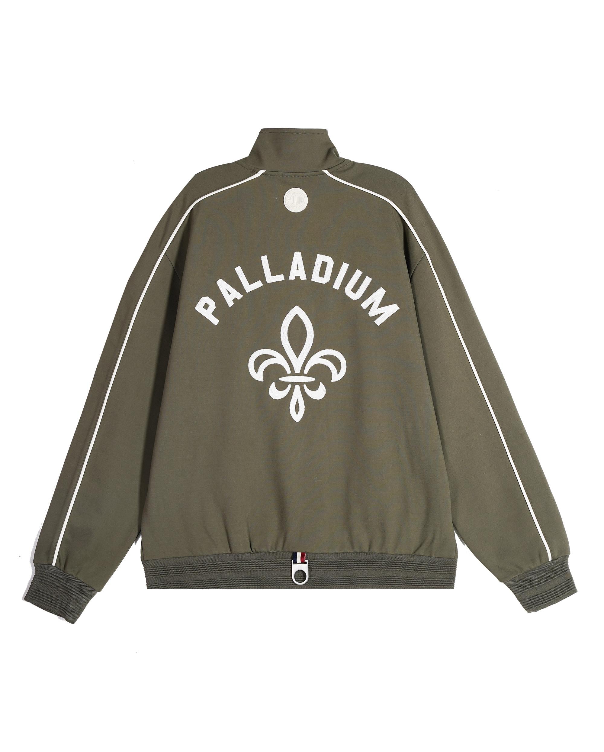 109658-367 | MEN'S PALLADIUM LOGO SIDE STRIPED JACKET | TEA LEAF