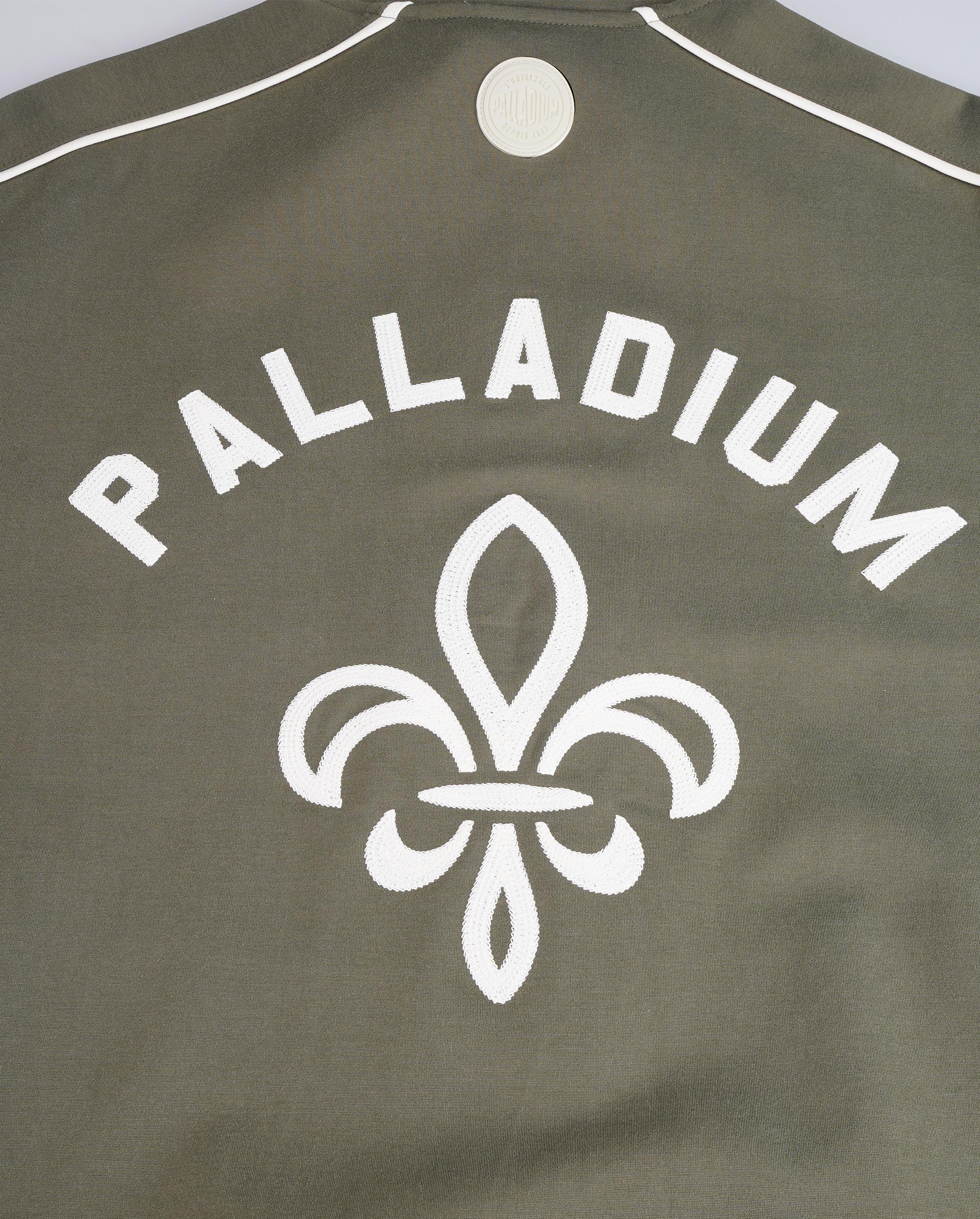 109658-367 | MEN'S PALLADIUM LOGO SIDE STRIPED JACKET | TEA LEAF