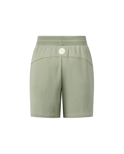109689-354 | MEN'S VINTAGE PALLADIUM LOGO LOOSE FIT SHORTS | SEAGRASS